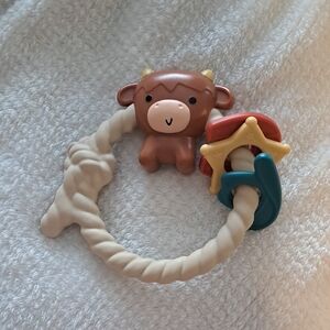 Itzy Ritzy Cow Rattle